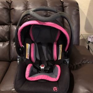 Baby girl car seat with base